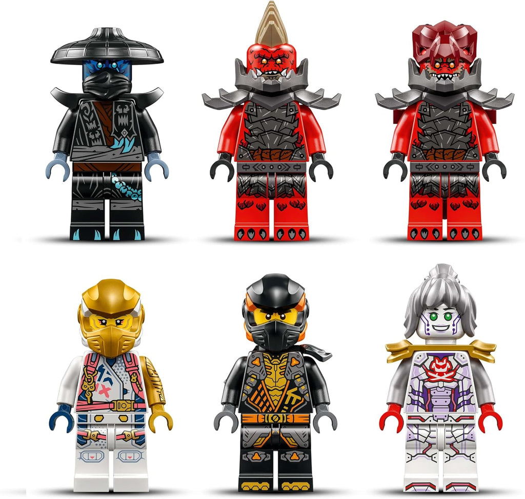 LEGO Ninjago Zane'in Ultra Kombo Mech'i 71834 - 4'ü 1 Arada Yapım Seti (1187 Parça, 9+ Yaş)
