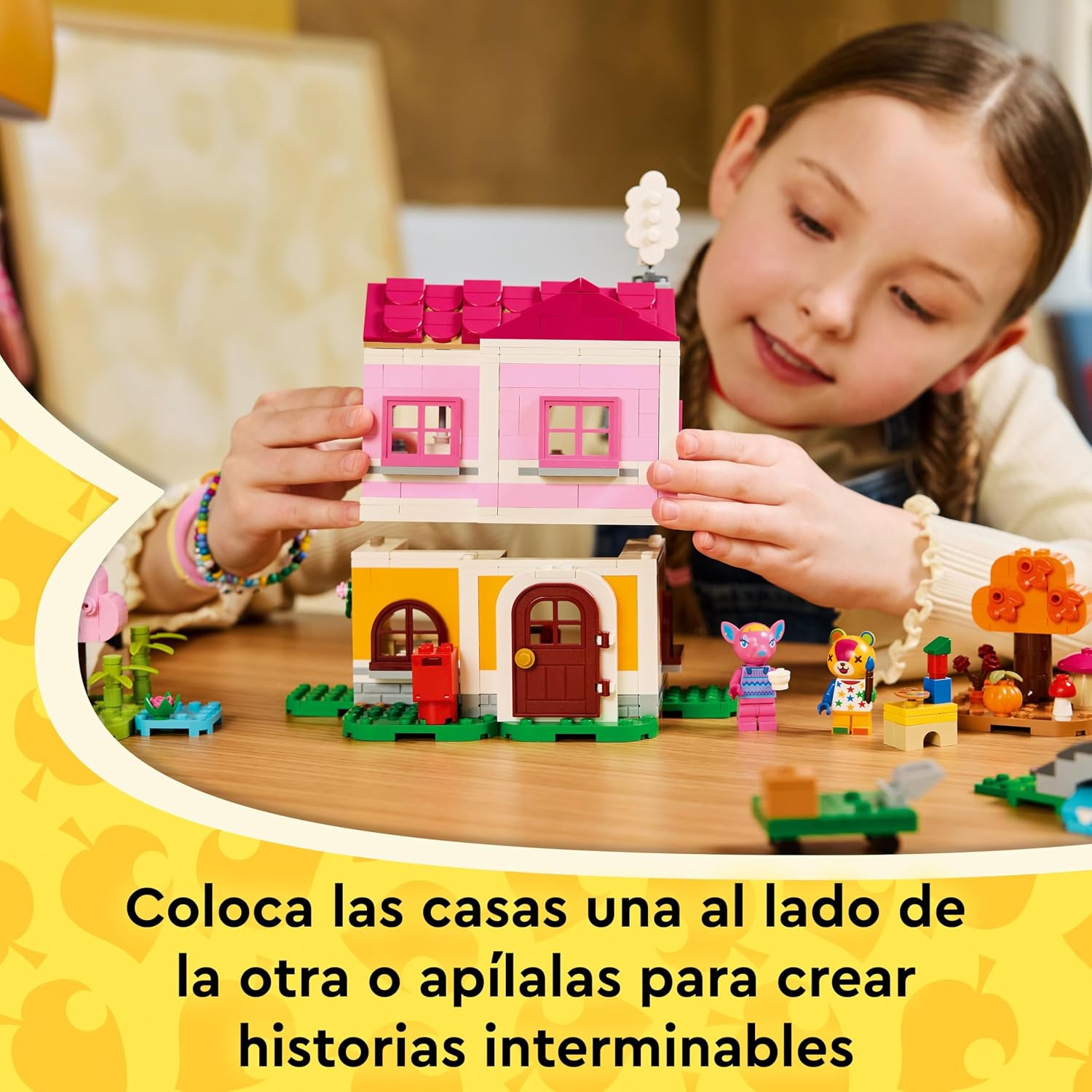 LEGO Animal Crossing 77057 Yaratıcı Evler: Eğlenceli Mevsimler - 814 Parça Yapım Seti +7 Yaş