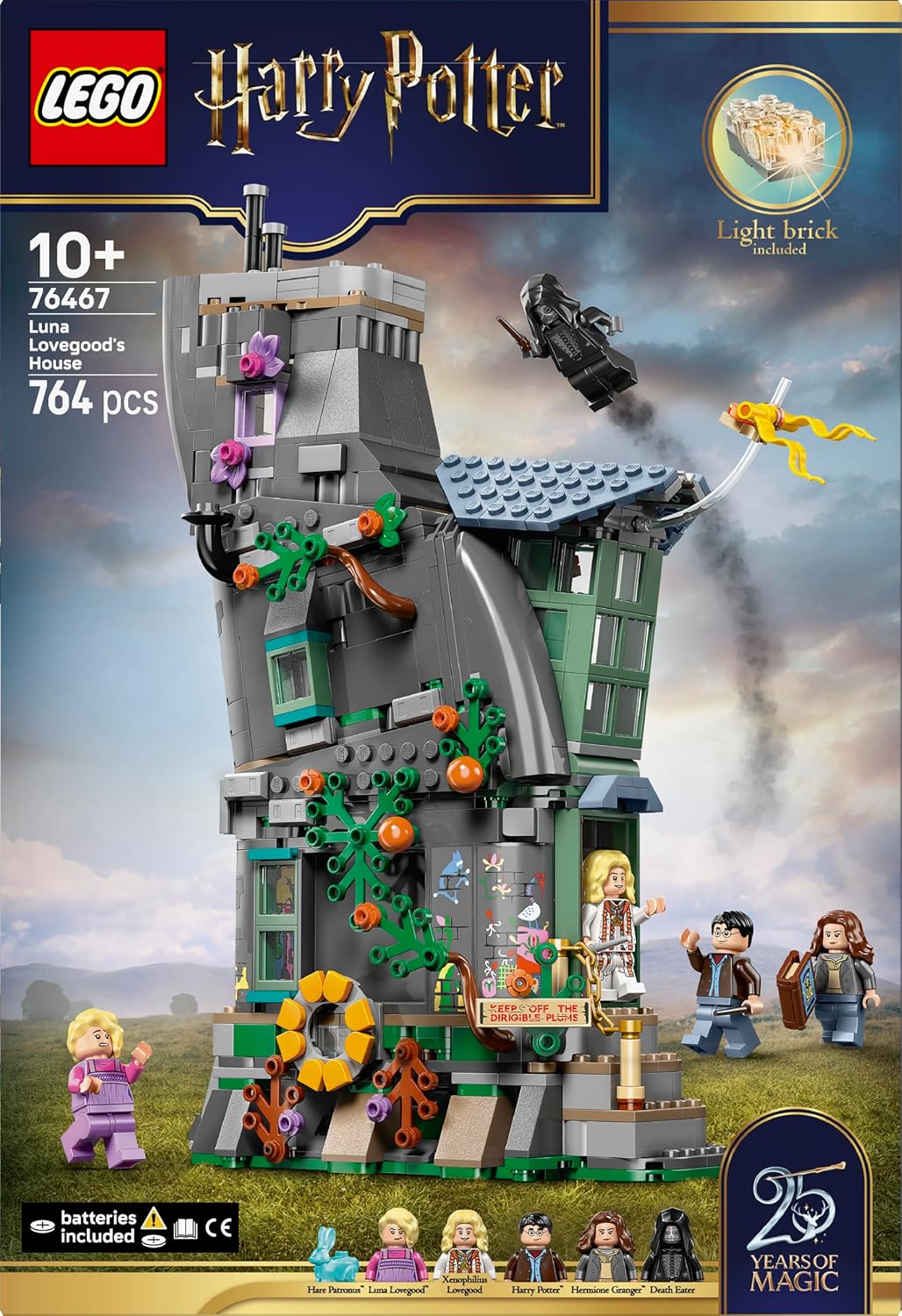 LEGO Harry Potter Luna Lovegood'un Evi 76467 - 764 Parça Yapım Seti (10+ Yaş)