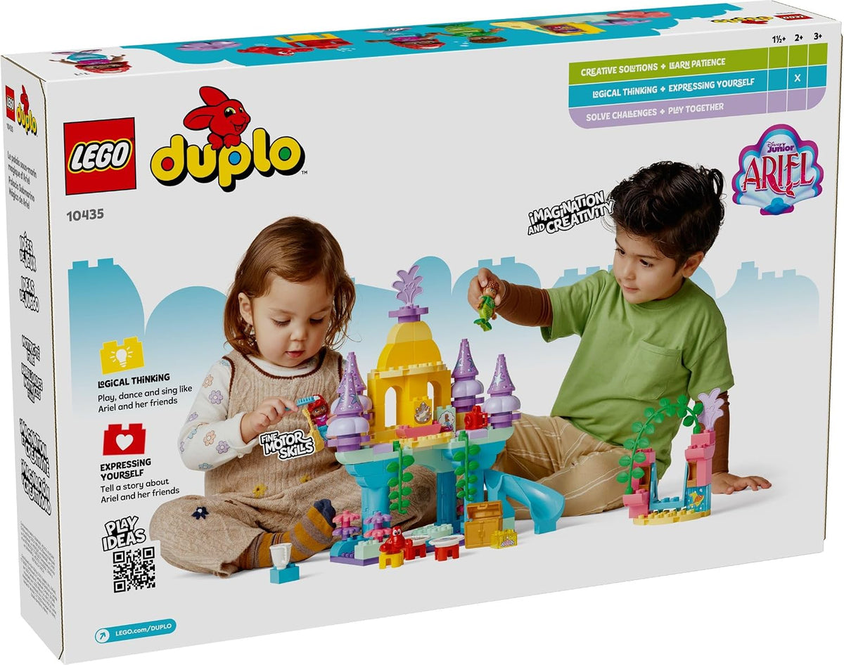 LEGO Duplo Disney Ariel'in Sihirli Su Altı Sarayı 10435 – 116 Parça Yapım Seti