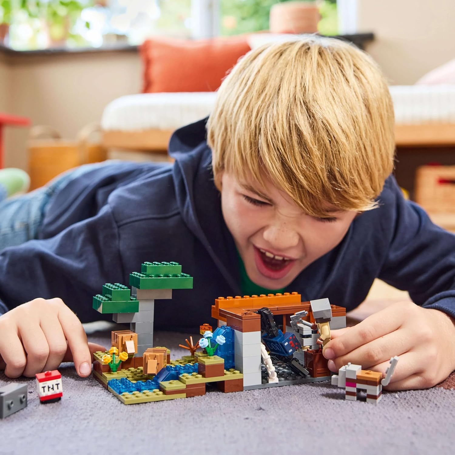 LEGO Minecraft Armadillo Maden Keşfi 21269 - 247 Parça Yapım Seti +8 Yaş
