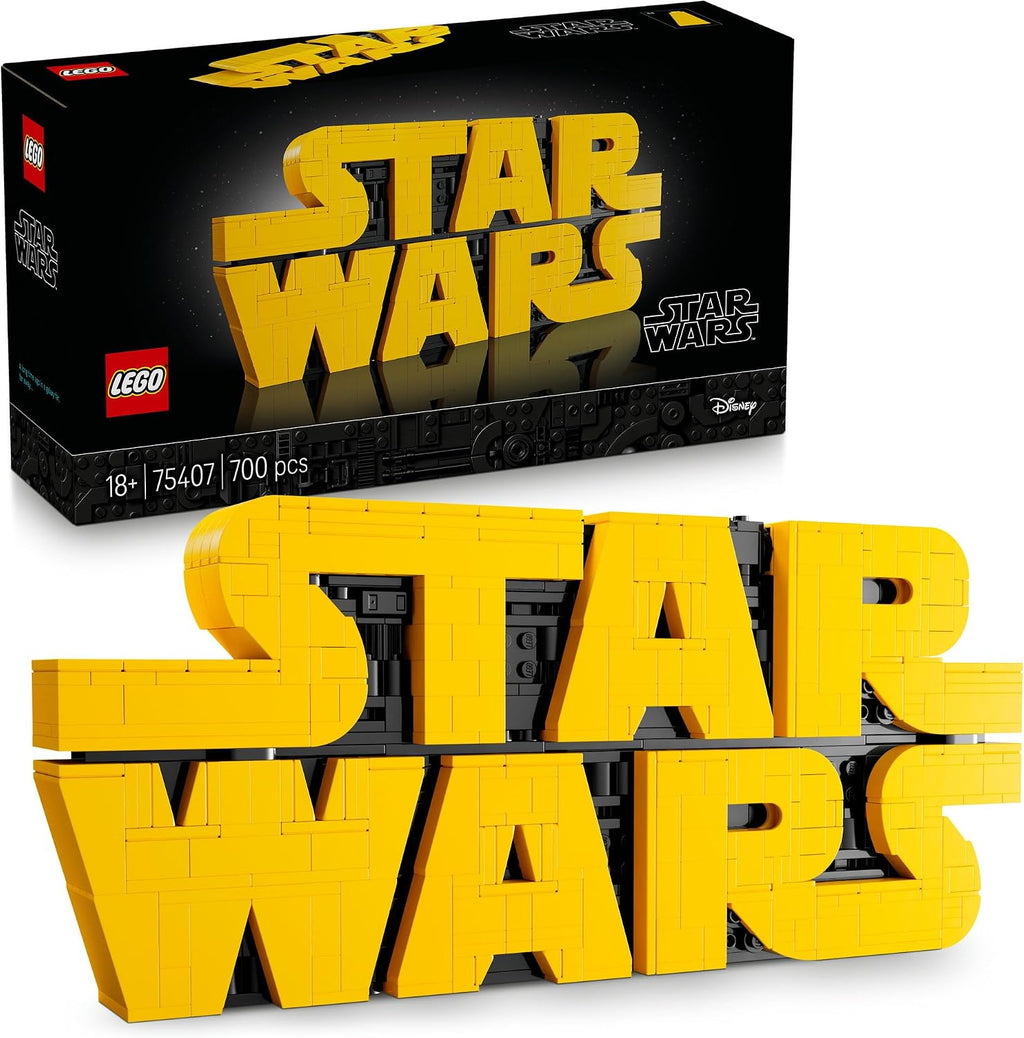 LEGO Star Wars Parçalarla Yapılan Star Wars Logosu 75407 – 700 Parça Yetişkin Yapım Seti