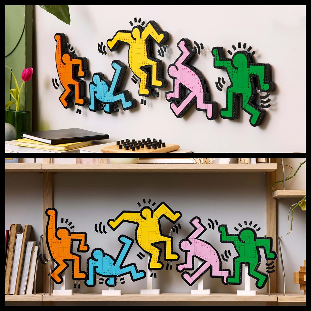 LEGO Art Keith Haring – Dans Eden Figürler 31216 | 1773 Parça Yetişkin Yapım Seti