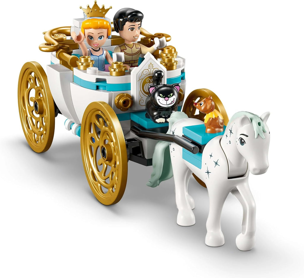 LEGO Disney Princess Sindirella'nın Şatosu ve At Arabası 43275 - 596 Parça Yapım Seti (+6 Yaş)