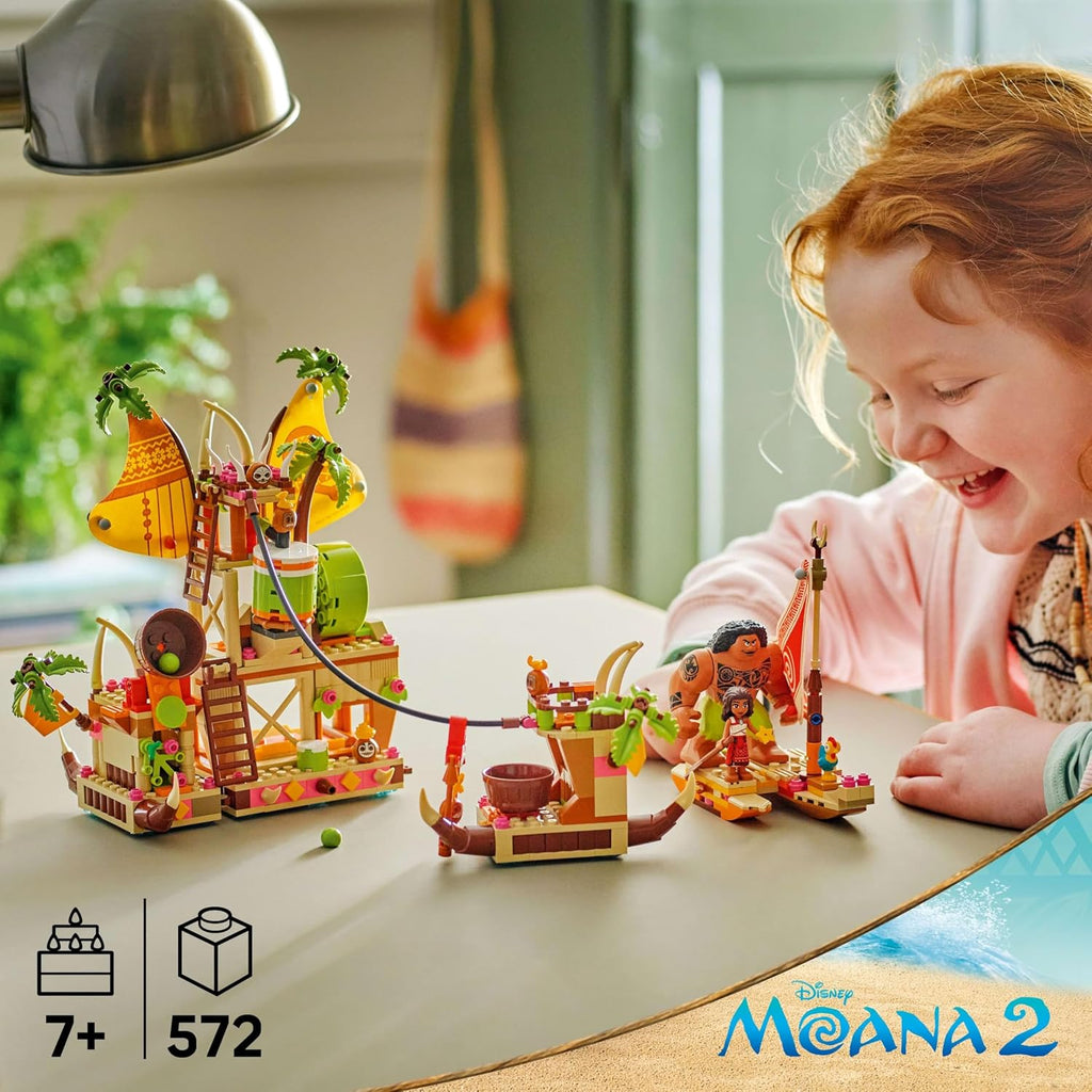 LEGO Disney Moana 2 Kakamora Gemisi 43258 - 572 Parça Yapım Seti +7 Yaş