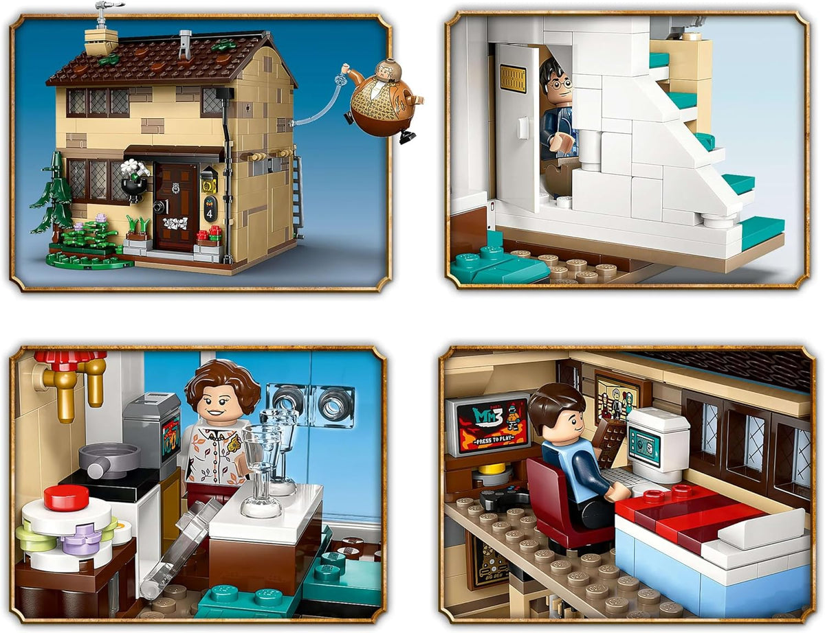 LEGO Harry Potter Privet Drive: Marge Hala'nın Ziyareti 76451 - 639 Parça Yapım Seti (8+ Yaş)
