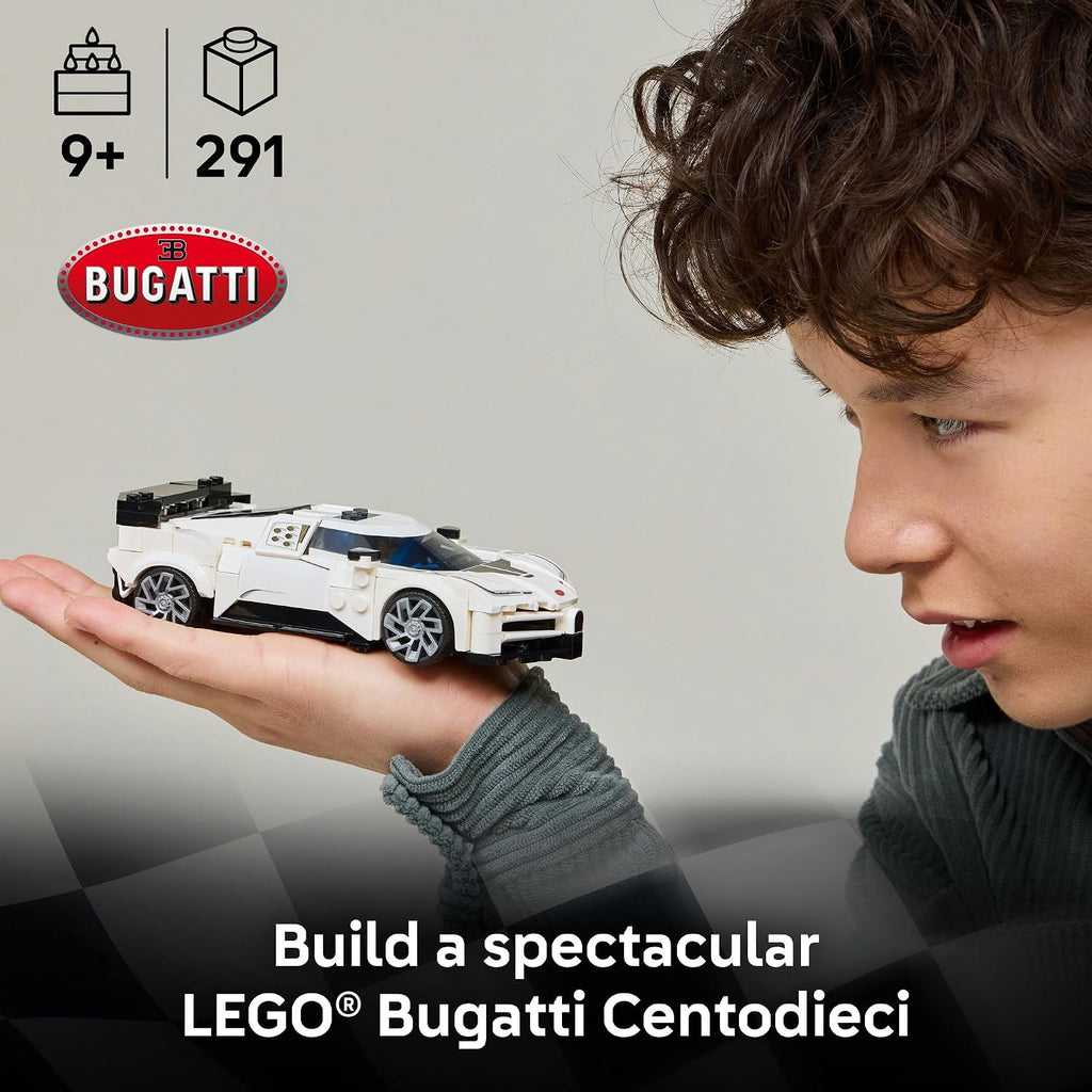 LEGO Speed Champions Bugatti Centodieci 77240 - 291 Parça Model Araba Yapım Seti (9+ Yaş)