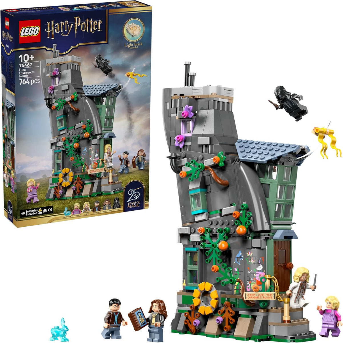 LEGO Harry Potter Luna Lovegood'un Evi 76467 - 764 Parça Yapım Seti (10+ Yaş)