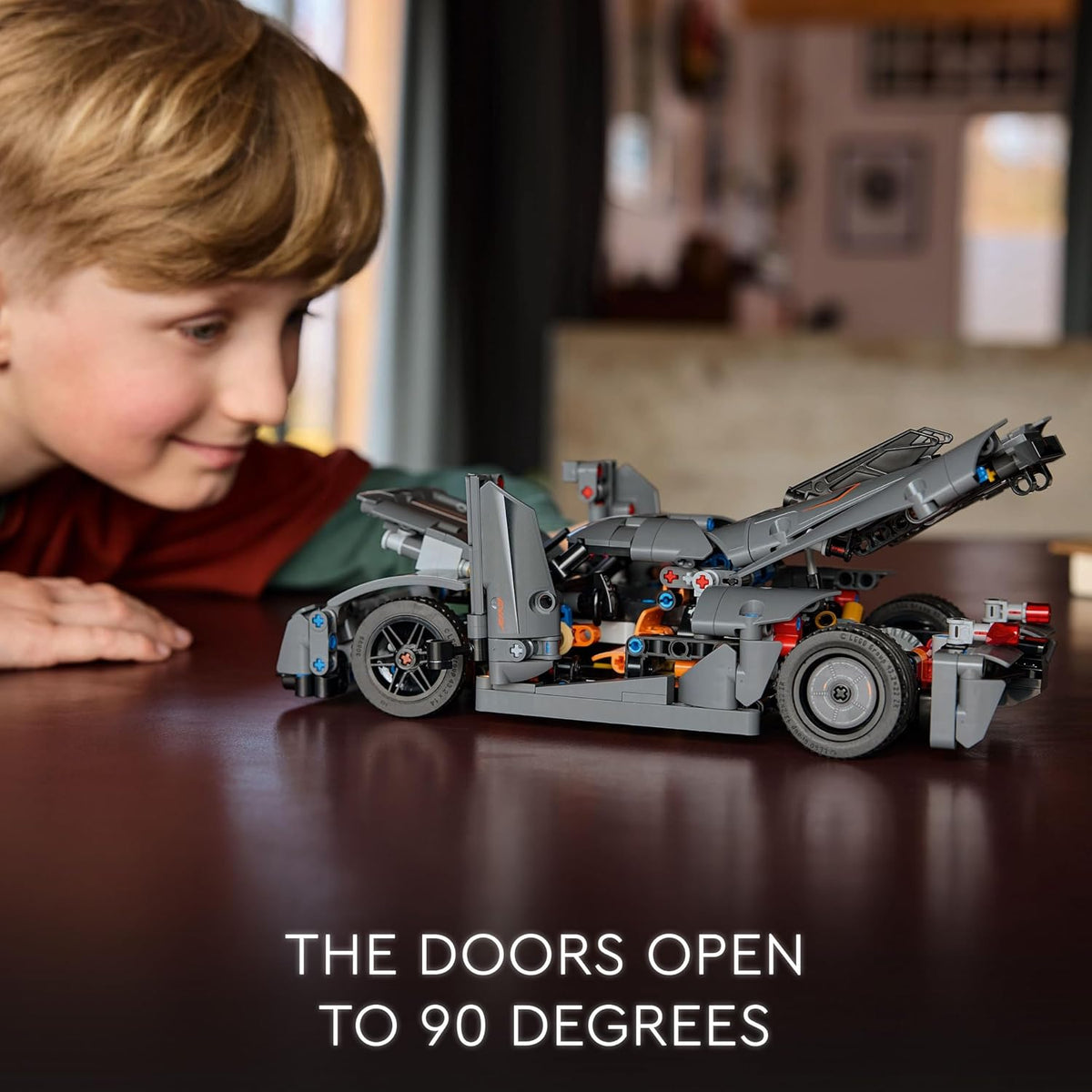 LEGO Technic Koenigsegg Jesko Absolut Gri Hiper Araba Yapım Seti 42173 - 801 Parça +10 Yaş
