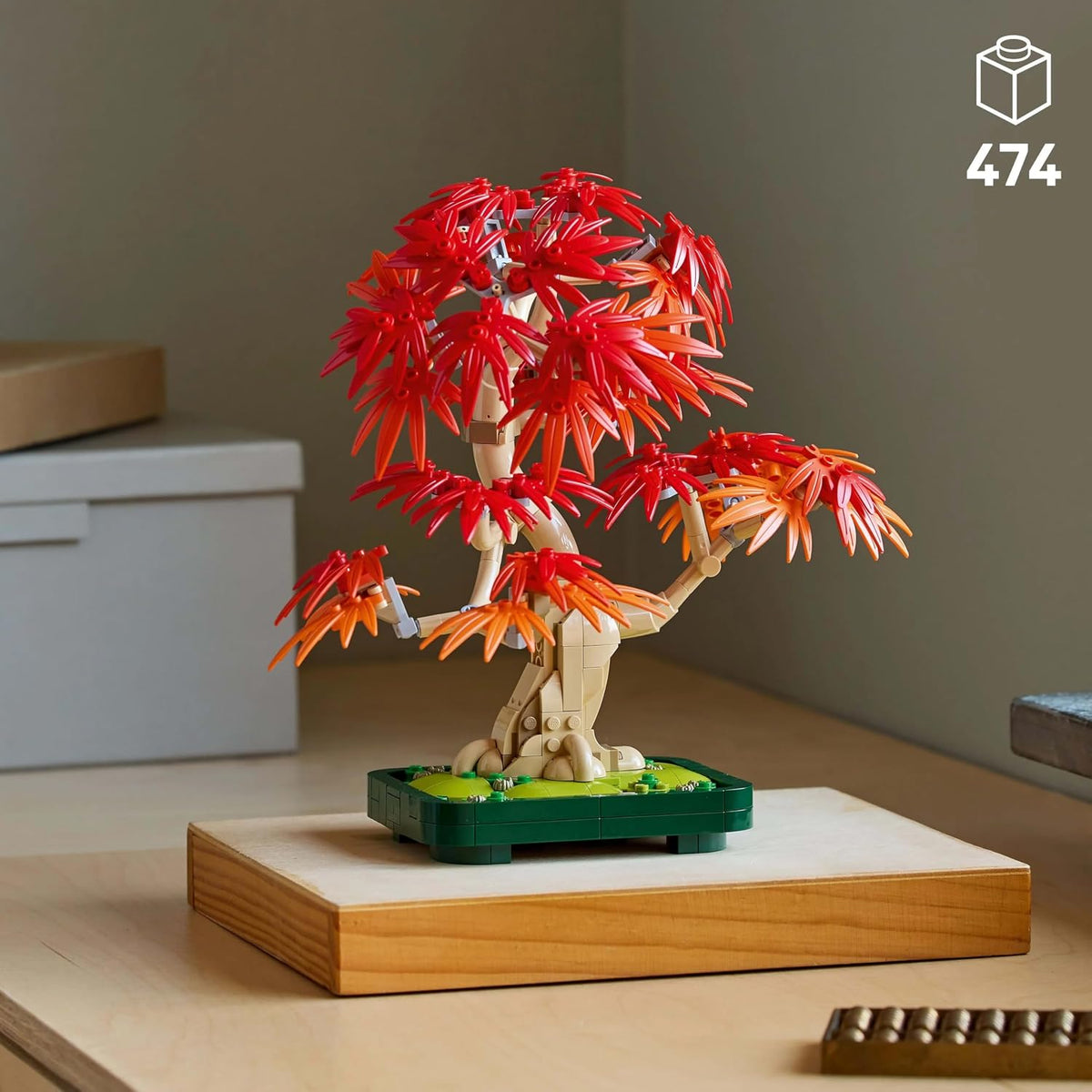 LEGO Botanicals Japon Akçaağaç Bonsai Ağacı Yapım Seti (10348) - 474 Parça, 18+ Yaş