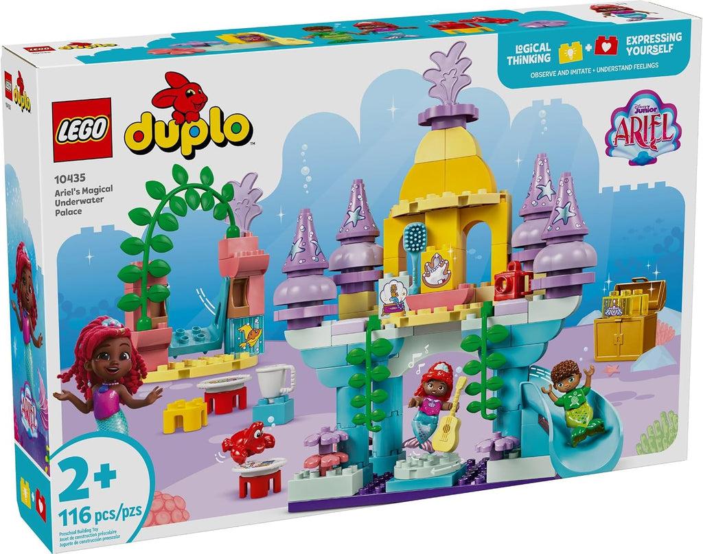 LEGO Duplo Disney Ariel'in Sihirli Su Altı Sarayı 10435 – 116 Parça Yapım Seti
