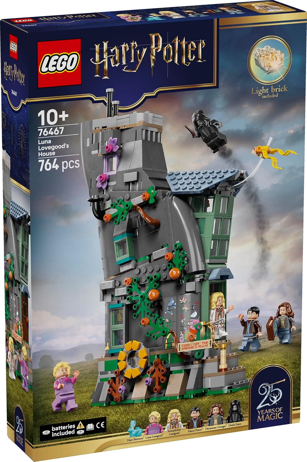 LEGO Harry Potter Luna Lovegood'un Evi 76467 - 764 Parça Yapım Seti (10+ Yaş)
