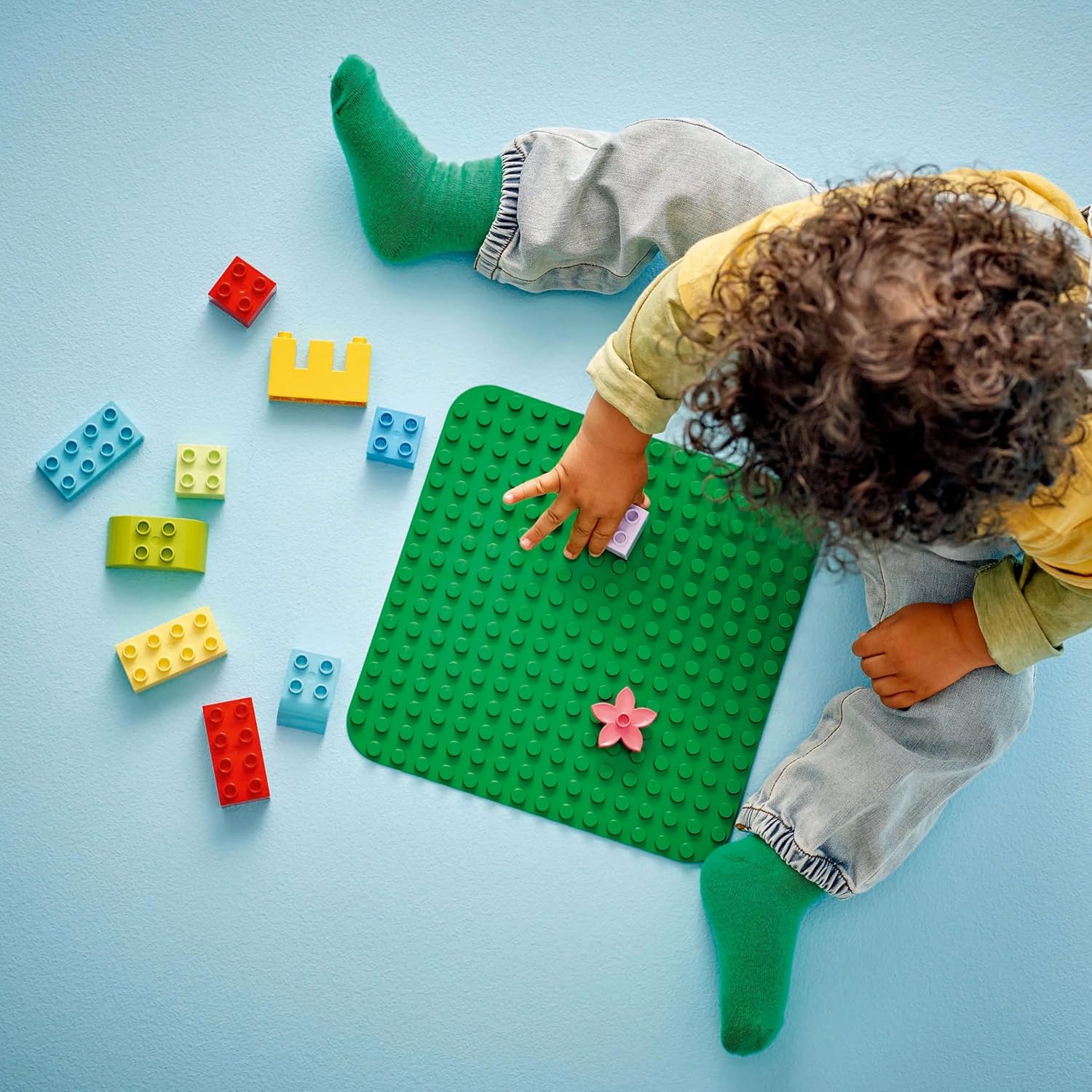 LEGO DUPLO Yeşil Yapım Plakası 10460 - 16x16 Zemin Plakası, 1,5+ Yaş