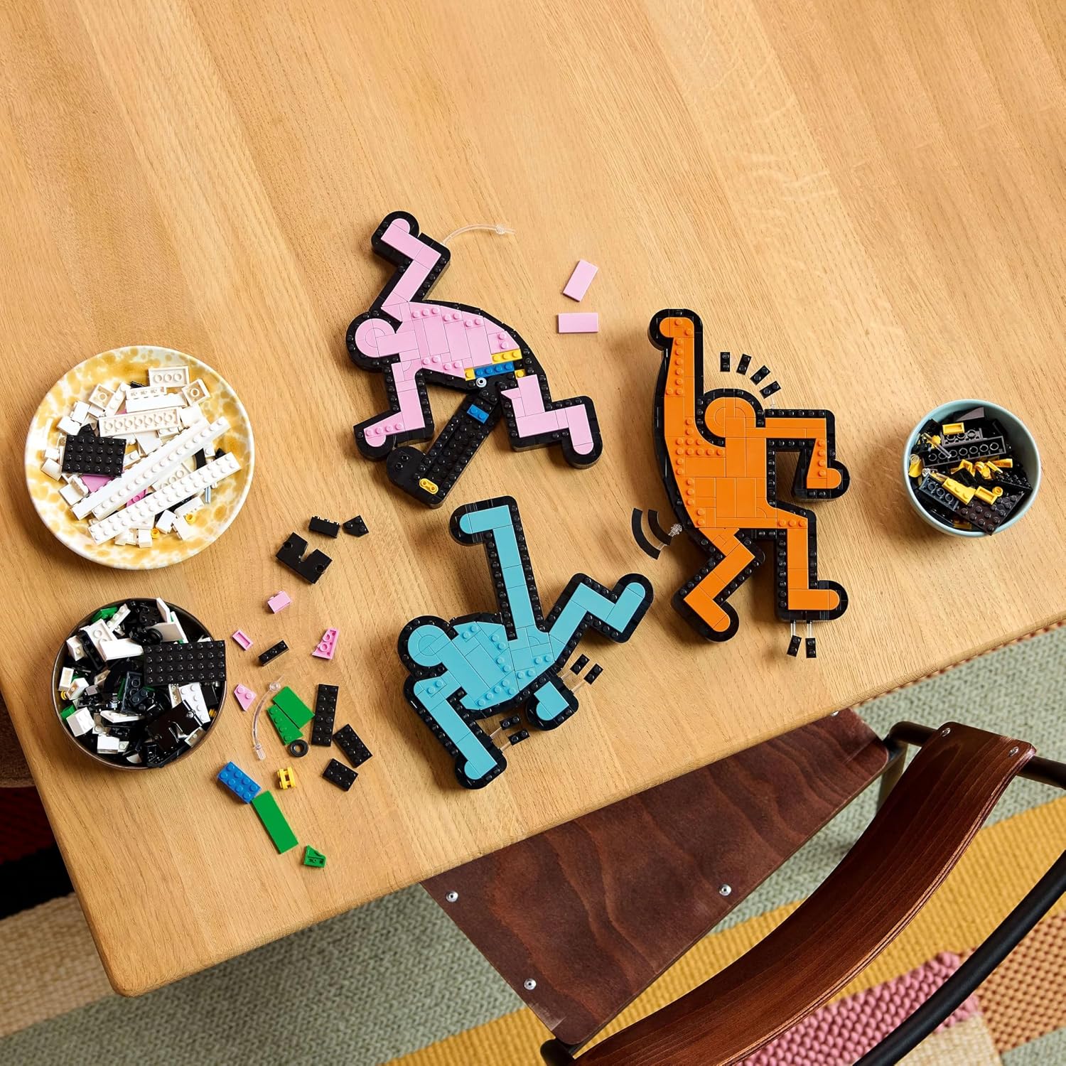 LEGO Art Keith Haring – Dans Eden Figürler 31216 | 1773 Parça Yetişkin Yapım Seti