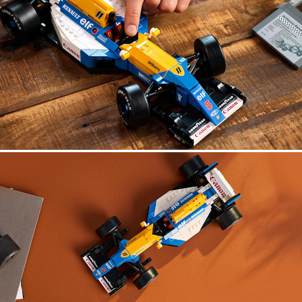 LEGO Icons Williams Racing FW14B & Nigel Mansell 10353 - 799 Parça Yetişkin Yapım Seti