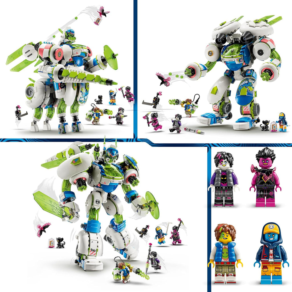 LEGO DREAMZzz 71485 Mateo ve Şövalye Z-Blob Savaş Robotu - 1333 Parça, 3'ü 1 Arada Robot Yapım Seti