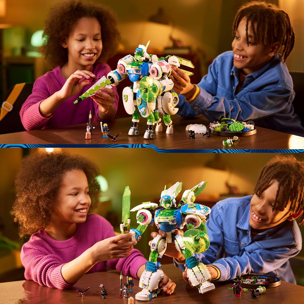 LEGO DREAMZzz 71485 Mateo ve Şövalye Z-Blob Savaş Robotu - 1333 Parça, 3'ü 1 Arada Robot Yapım Seti