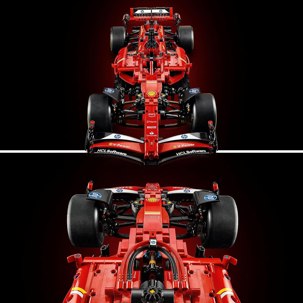 LEGO Technic Ferrari SF-24 F1 Araba 42207 - Yetişkinler İçin Model Yapım Seti (1361 Parça)