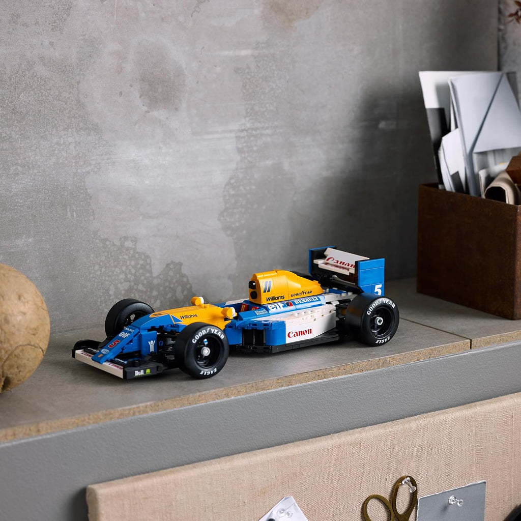 LEGO Icons Williams Racing FW14B & Nigel Mansell 10353 - 799 Parça Yetişkin Yapım Seti