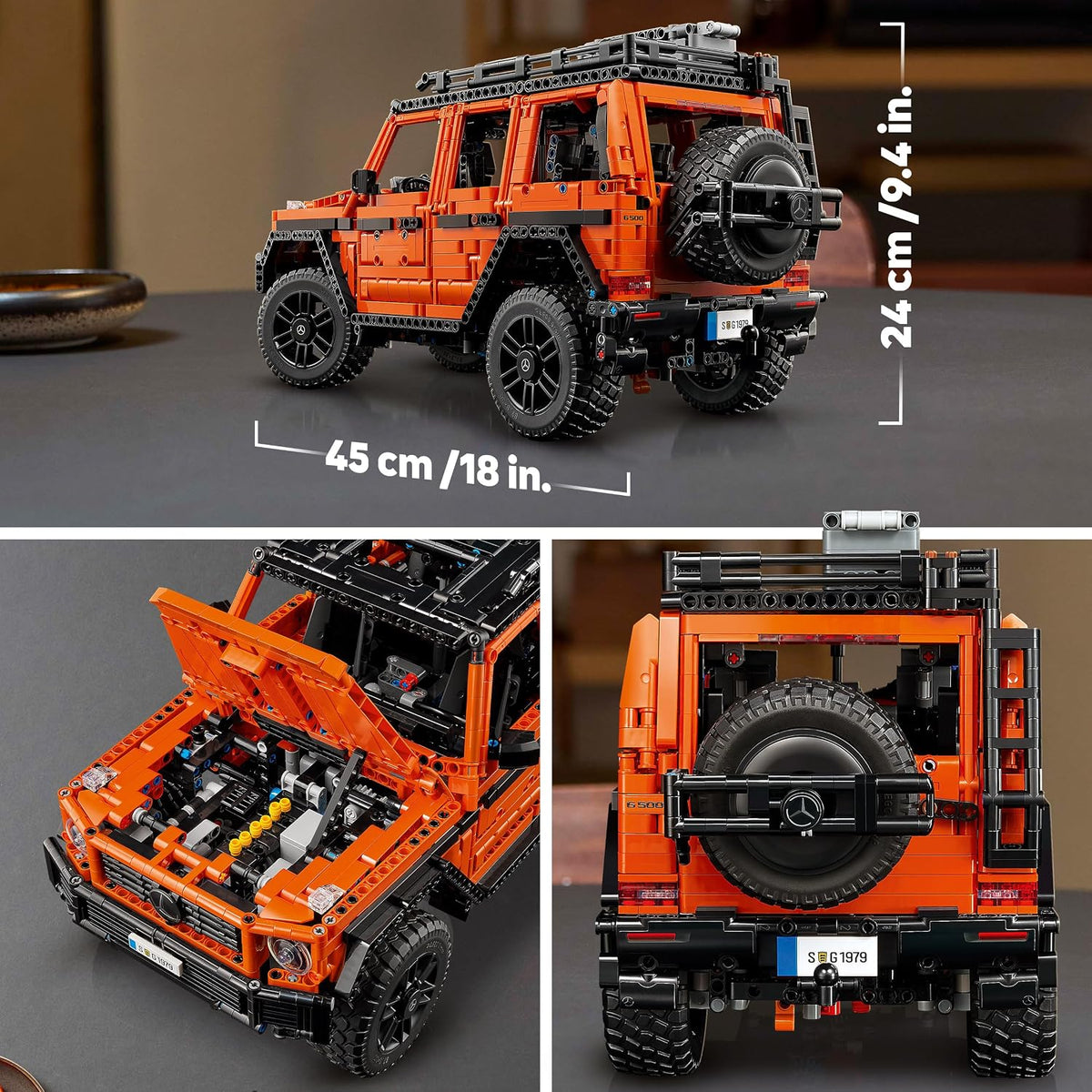 LEGO Technic Mercedes-Benz G 500 PROFESSIONAL Line 42177 - Yetişkinler İçin 2891 Parça Model Araç Yapım Seti