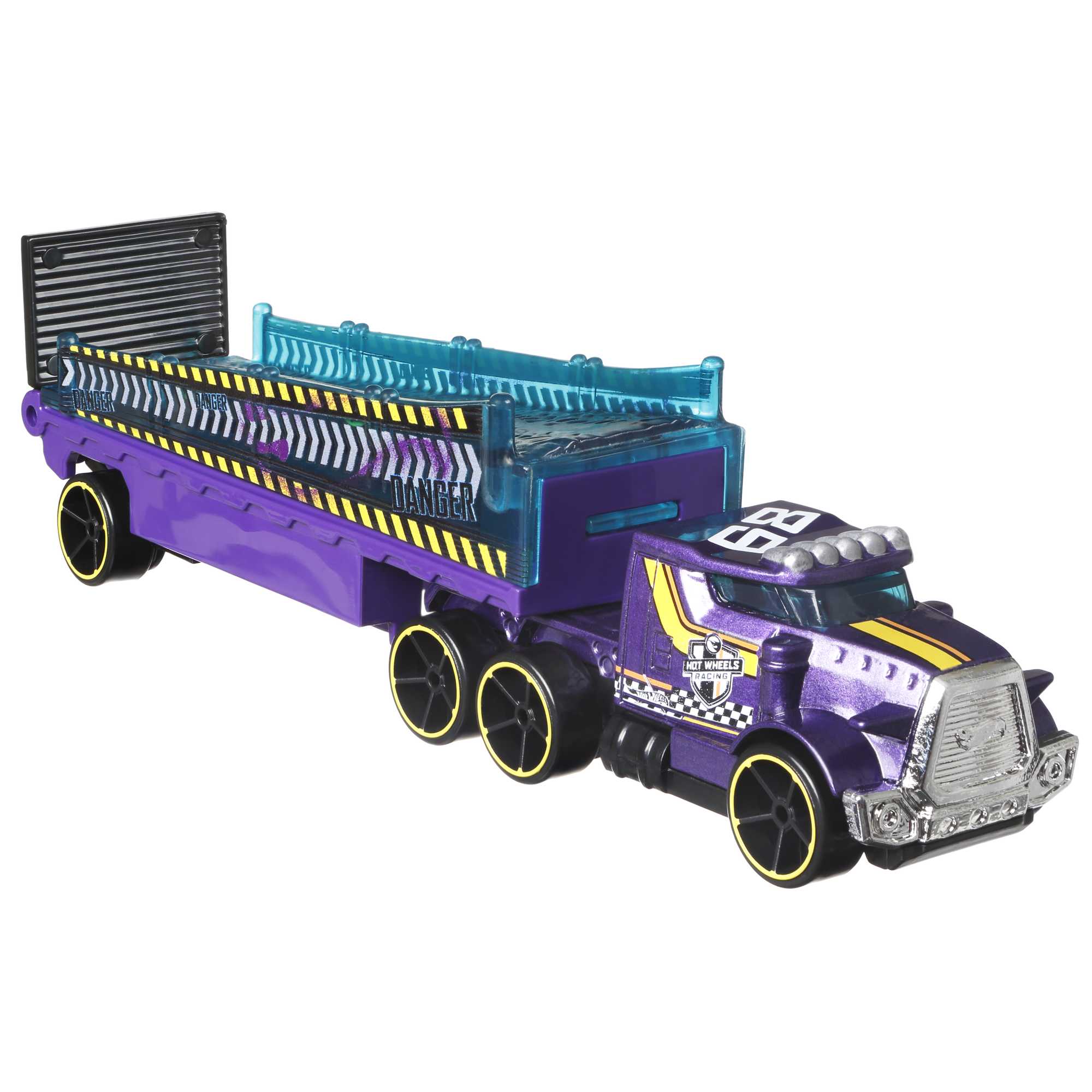 Hot Wheels Taşıyıcı Tırlar - Enerjik Ayrıntılarla Dolu Spor Arabalı Süper Tırlar - BDW51