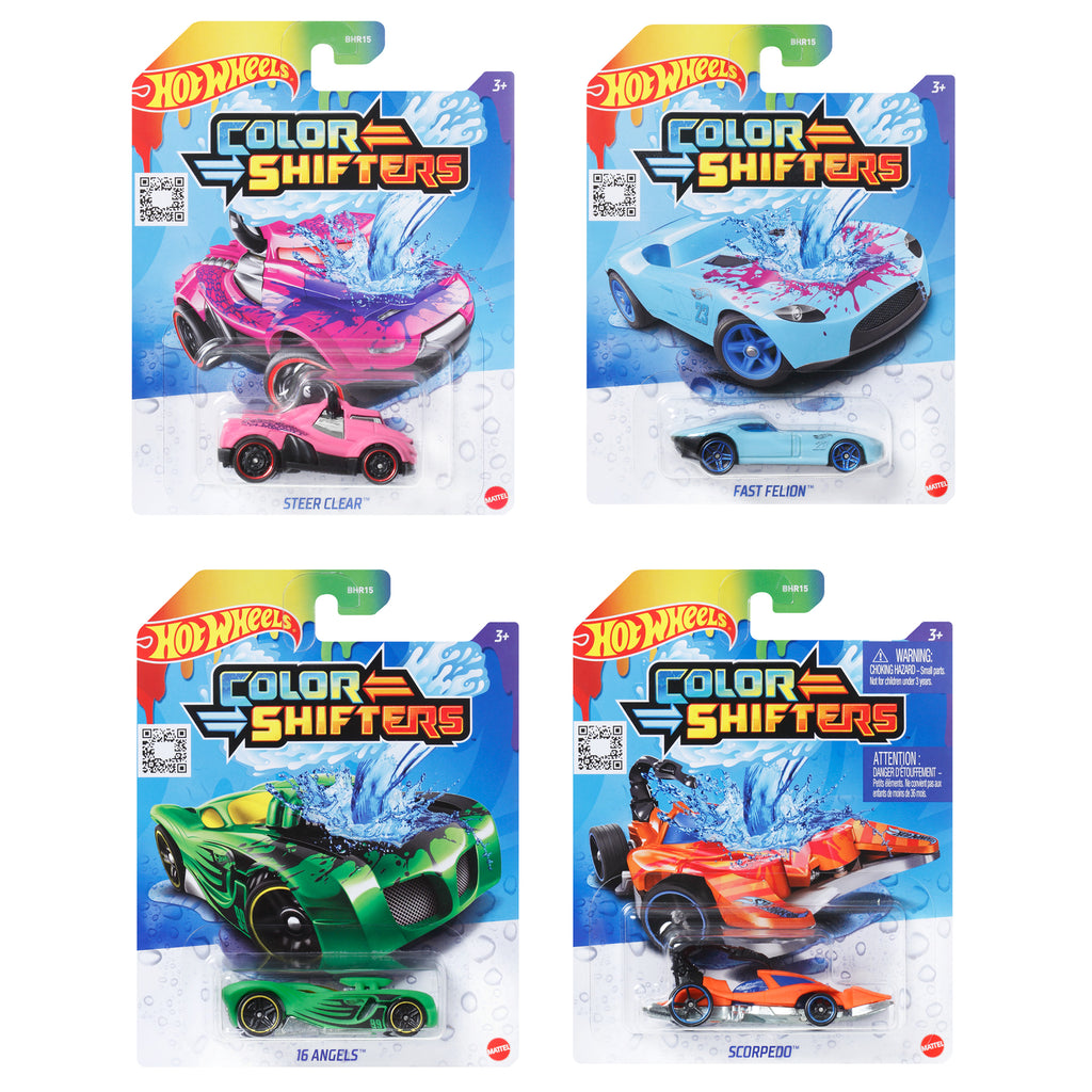 Hot Wheels Renk Değiştiren Arabalar - 1:64 Ölçekli, Suda Renk Değiştiren Oyuncak Arabalar - BHR15