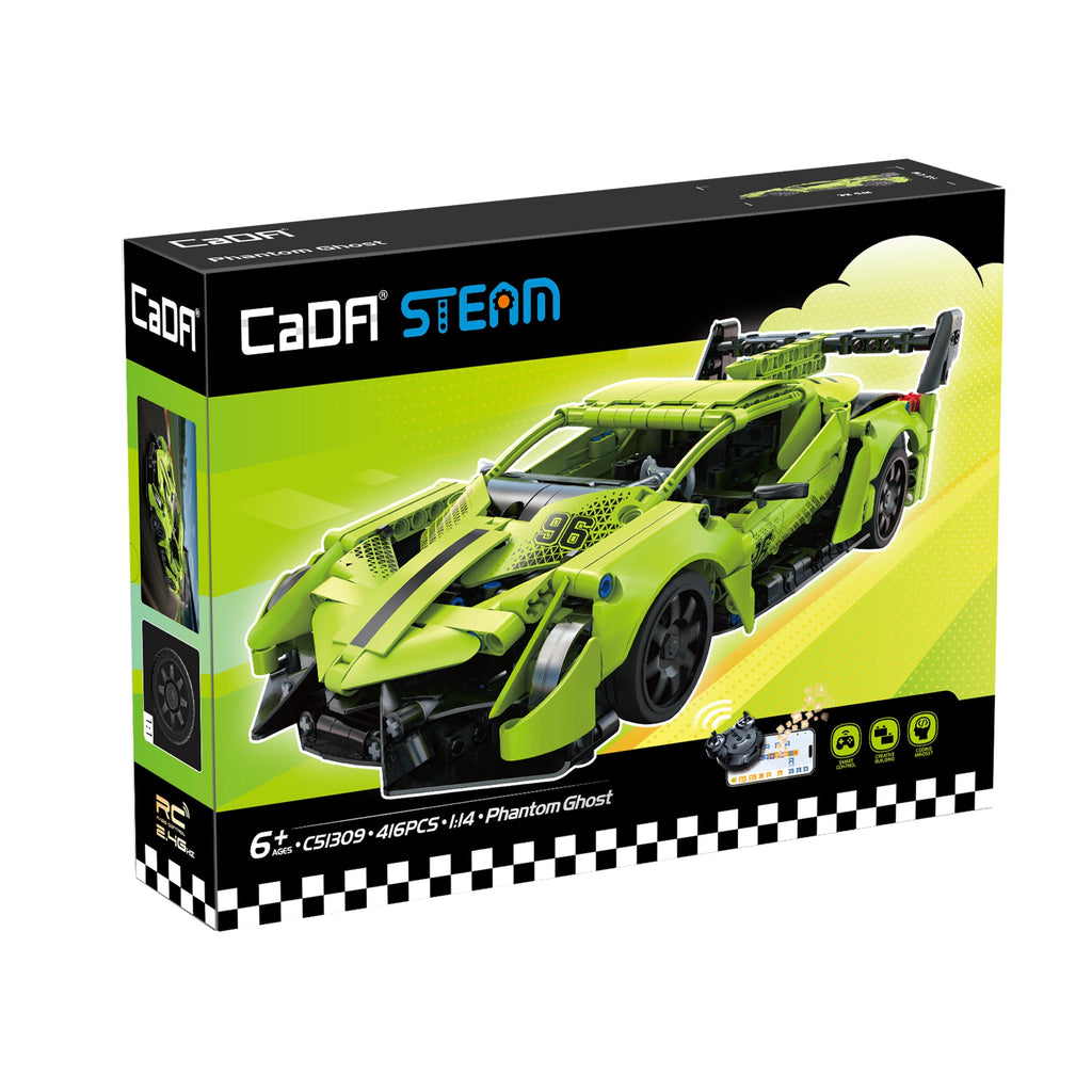 CaDA Phantom Ghost C51309W 416 Parça 1:14 Uzaktan Kumandalı Yapı Bloğu Araba