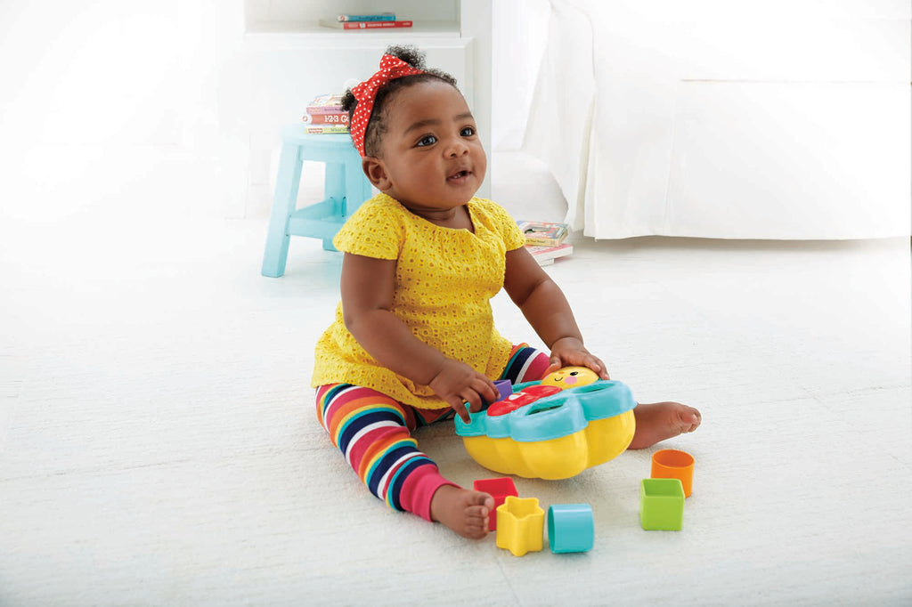 Fisher-Price Şekil Eşleştirme Arkadaşı Kelebek, 6 Bloklu, Şekil Eşleştirme Oyunu CDC22