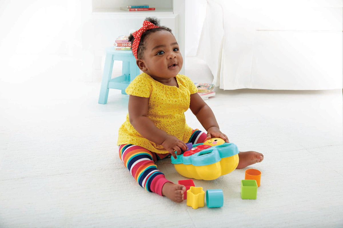 Fisher-Price Şekil Eşleştirme Arkadaşı Kelebek, 6 Bloklu, Şekil Eşleştirme Oyunu CDC22