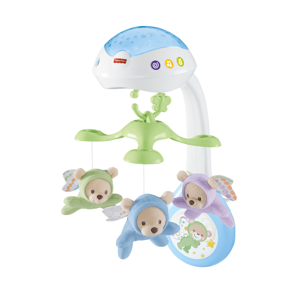 Fisher-Price Kelebekli Rüyalar Dönence, Sevimli Arkadaşlar ve Işık Gösterisi ile Rahatlatır CDN41