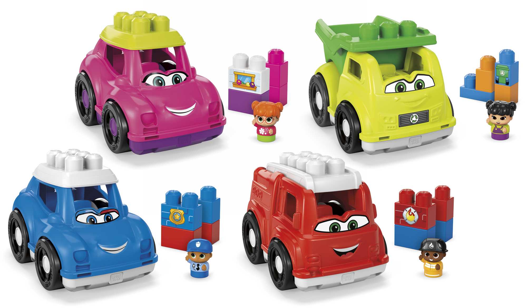 Mega Bloks Sevimli Araçlar (3 Asorti)