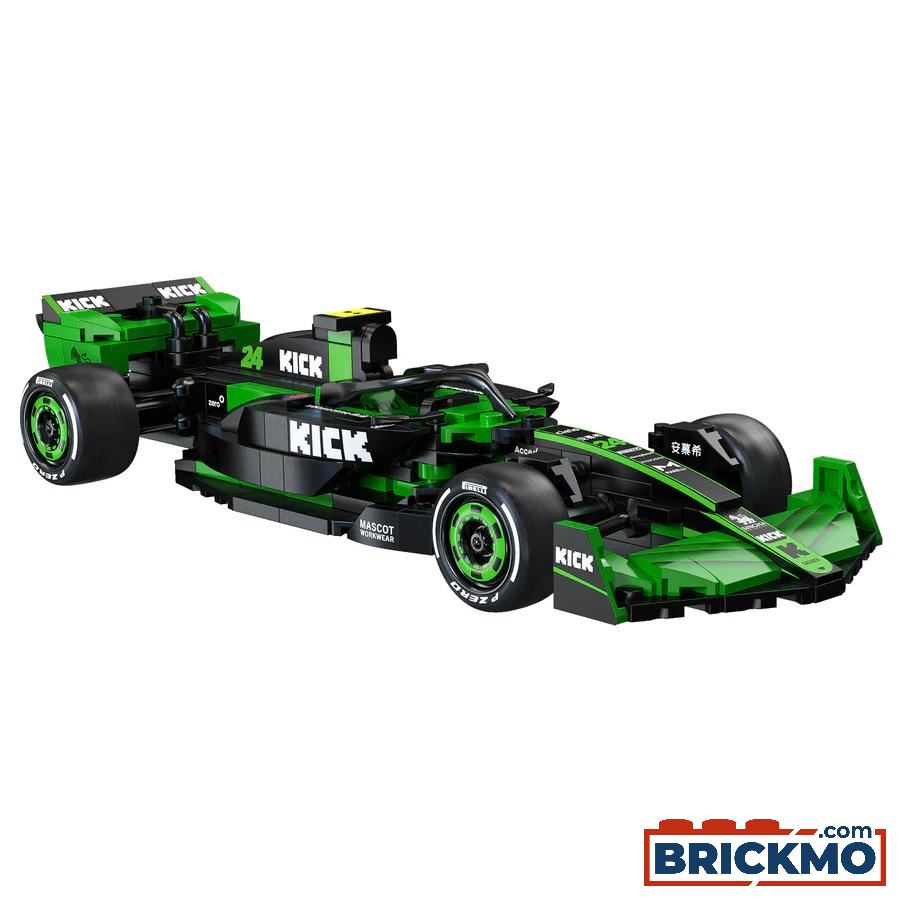 CaDA C55032W Sauber F1 KICK Team C44 Model Araç Yapım Seti - 314 Parça