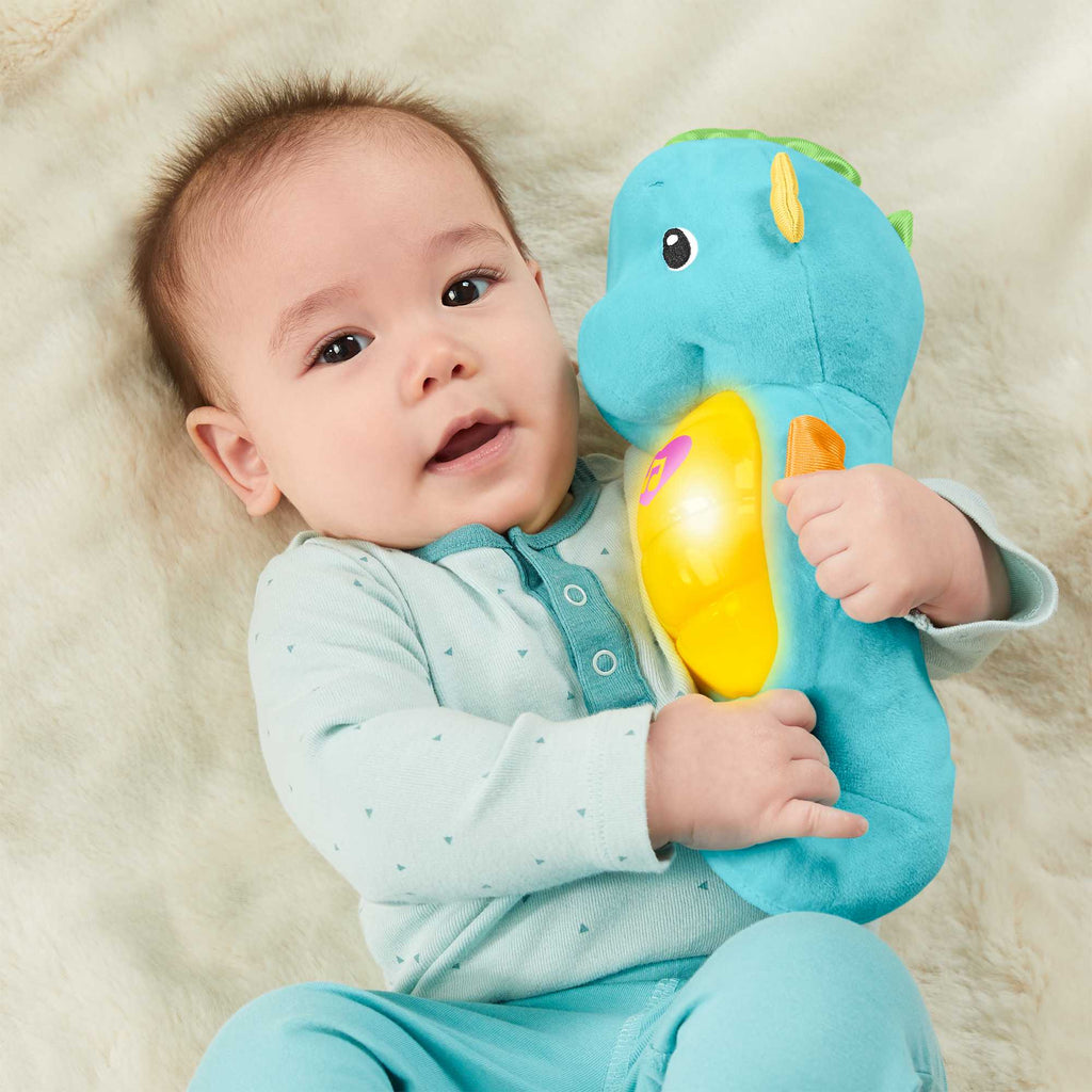 Fisher-Price Uyku Arkadaşım Işıklı Deniz Atı (Mavi)