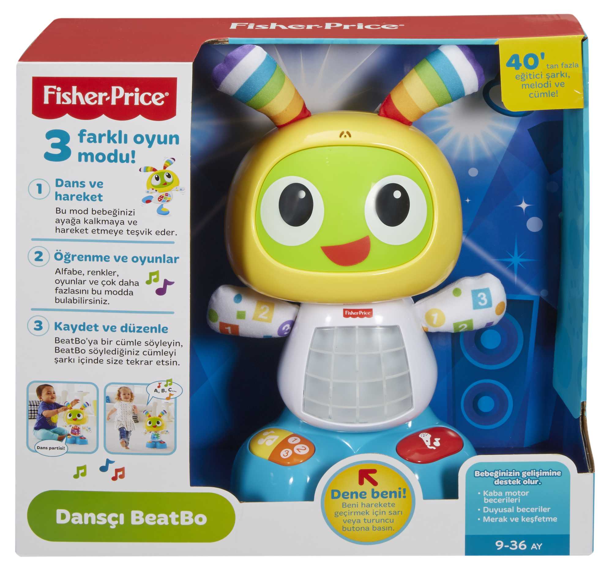 Dansçı BeatBo (Türkçe), Müzikli, Işıklı, Dans ve Hareket Arkadaşı