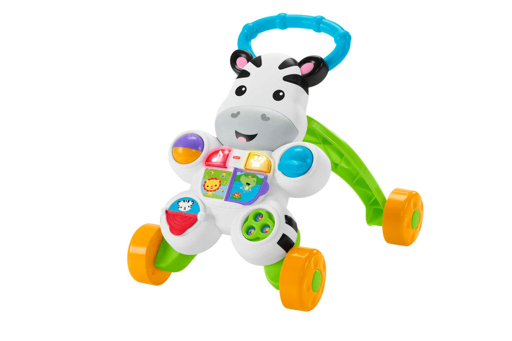 Melodili Zebra Yürüteç, Yürümeye Teşvik Edici Işıklı ve Müzikli Bebek Oyuncağı