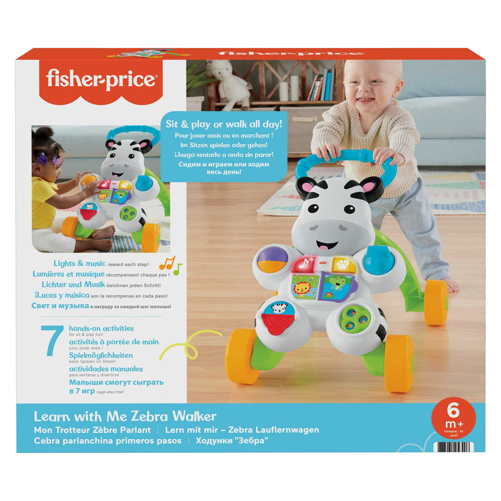 Melodili Zebra Yürüteç, Yürümeye Teşvik Edici Işıklı ve Müzikli Bebek Oyuncağı