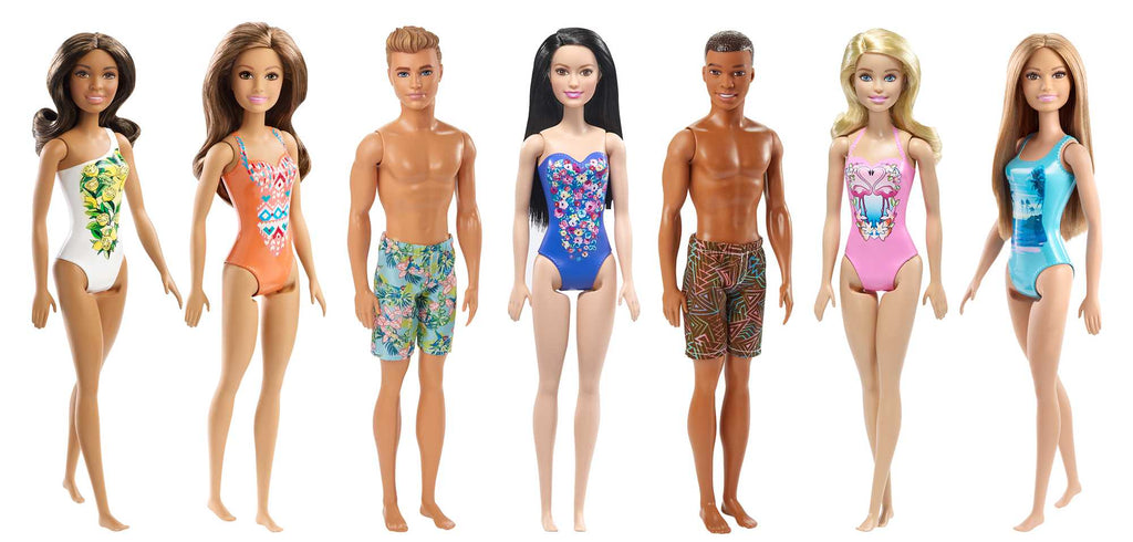 Barbie® Plajda Bebekleri