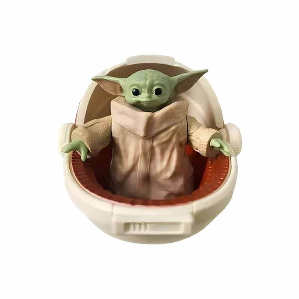 Star Wars Grogu figürü ve beşiği