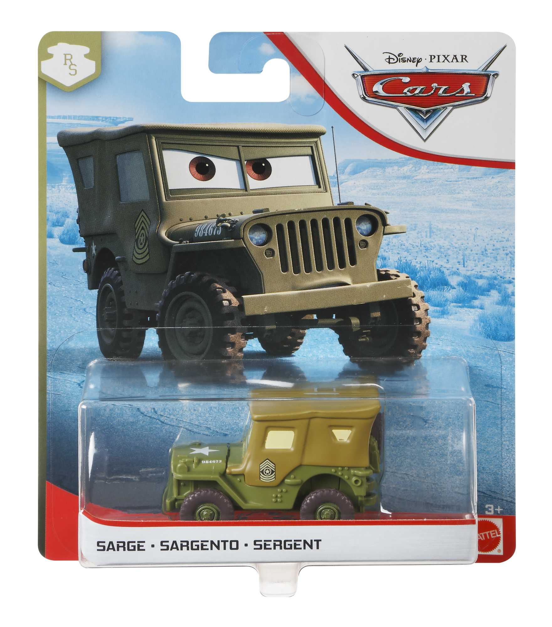 Cars Tekli Karakter Araçlar - Sarge FJH95