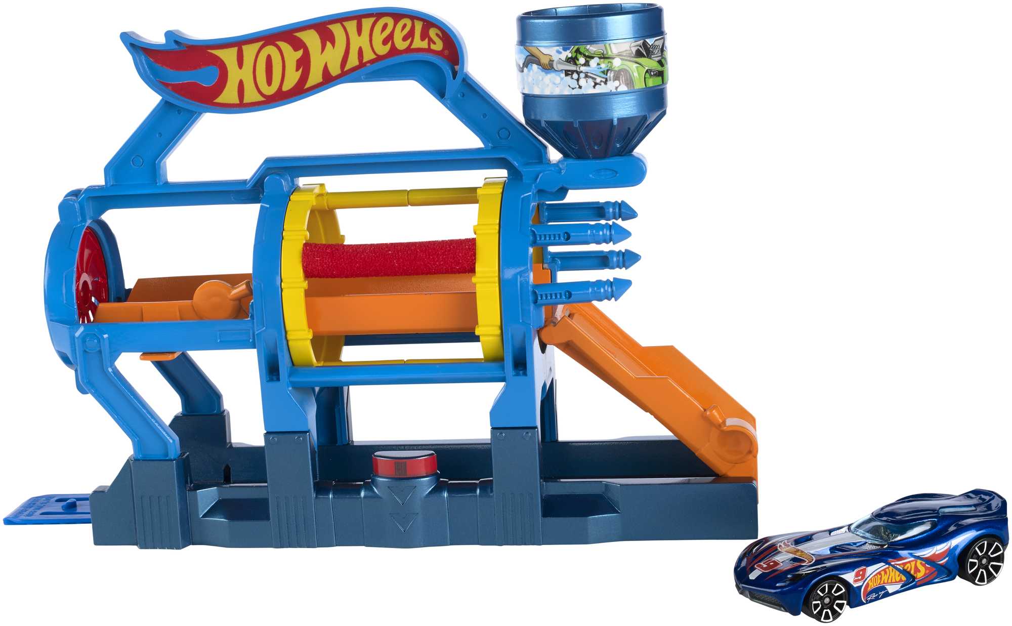 Hot Wheels Şehir Başlangıç Setleri - Oto Yıkama İstasyonu FJN35