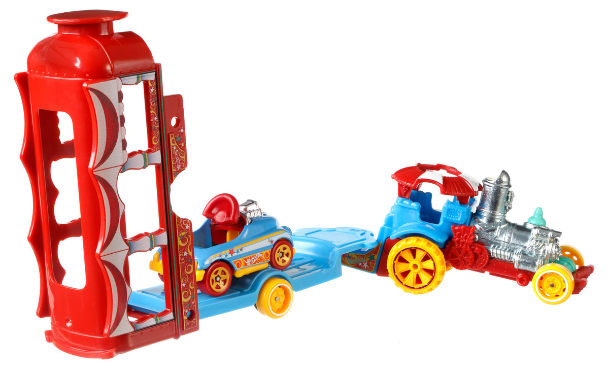 Hot Wheels Taşıyıcı Tırlar - Enerjik Ayrıntılarla Dolu Spor Arabalı Süper Tırlar - Nival Steamer FWK89