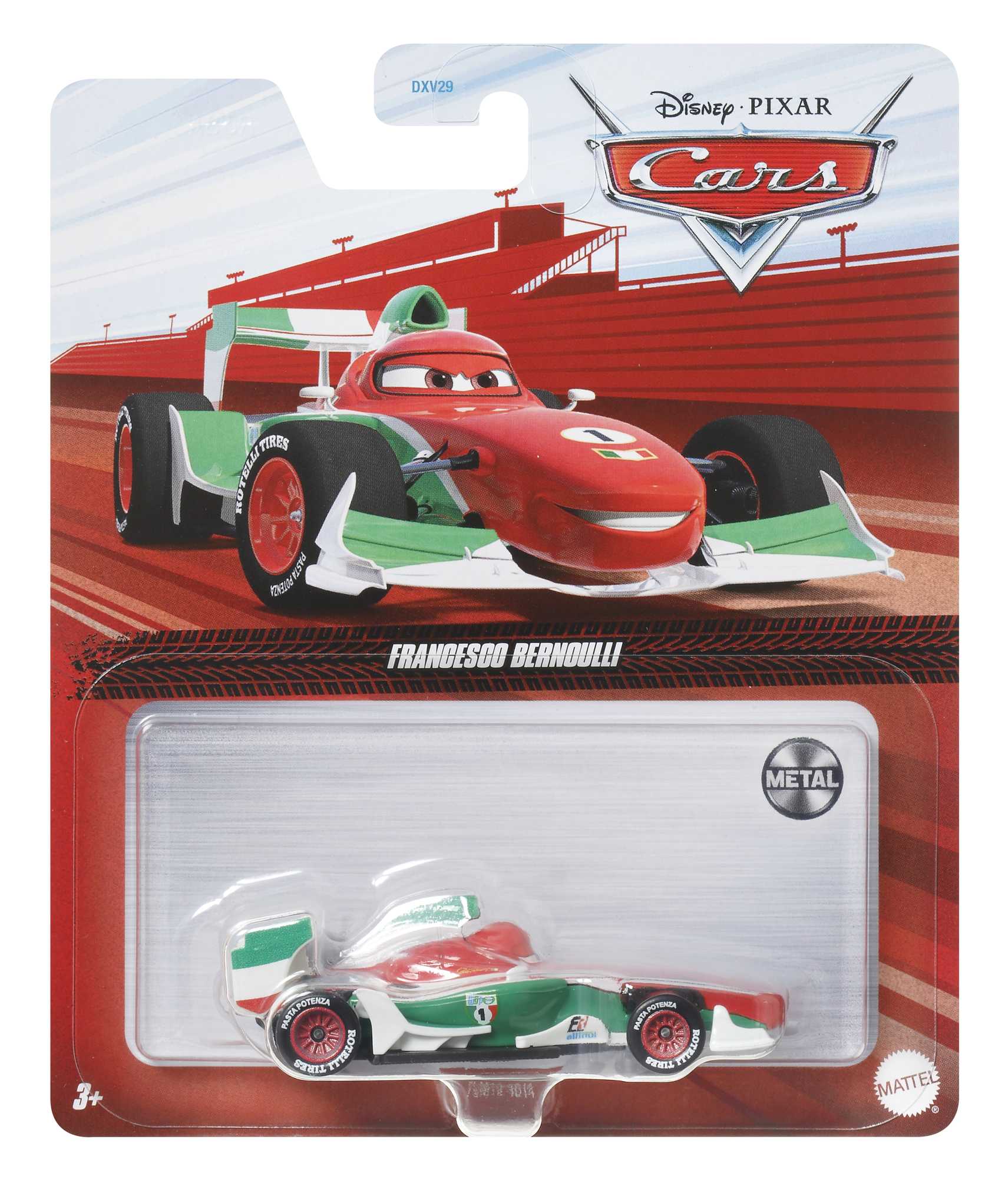 Disney Pixar Arabalar Francesco Bernoulli 1:55 Metal Araç