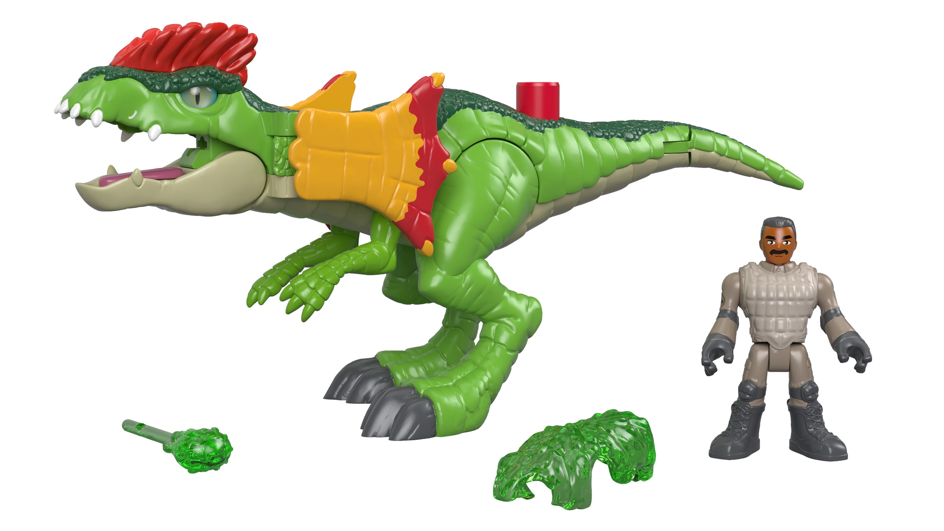 Imaginext Jurassic World Araçlar, Dinozor Figür Setleri, 3-8 Yaş Arası Çocuklar İçin FMX88