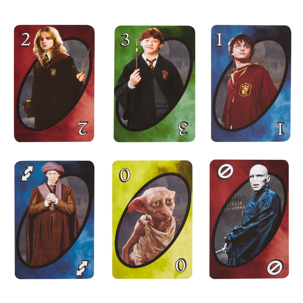 UNO Harry Potter™ Kart Oyunu, film temalı 112 kartlık deste, 7 yaş ve üzeri için