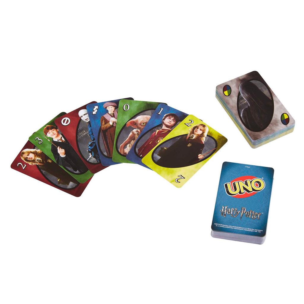 UNO Harry Potter™ Kart Oyunu, film temalı 112 kartlık deste, 7 yaş ve üzeri için