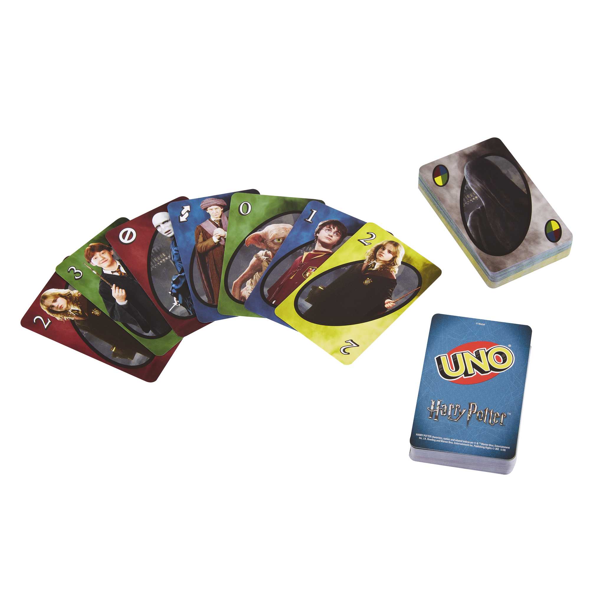 UNO Harry Potter™ Kart Oyunu, film temalı 112 kartlık deste, 7 yaş ve üzeri için
