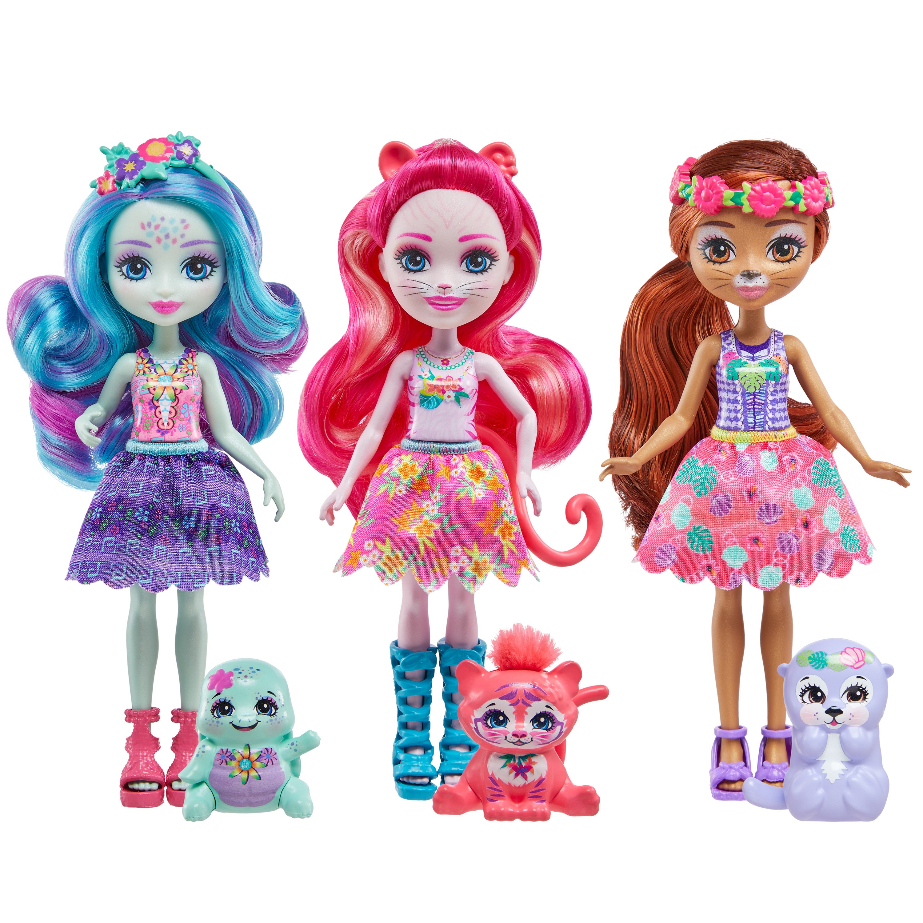 Enchantimals Popüler Karakter Bebekler, 3 Yaş ve Üzeri İçin FNH22