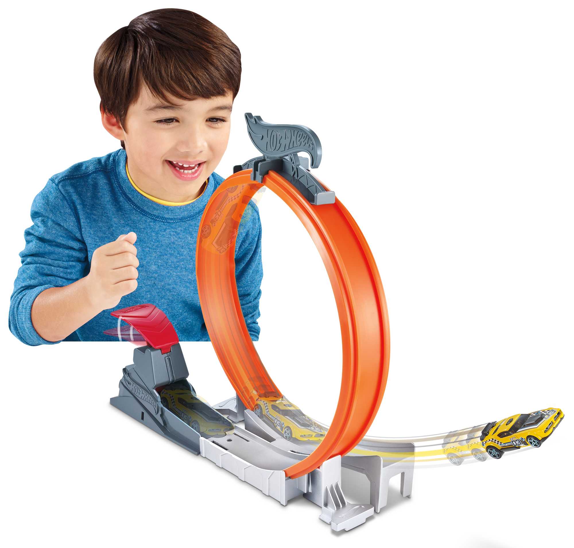 Hot Wheels Akrobasi Atlayışı Yarış Şeti Çemberli (Loop Star) FTH82