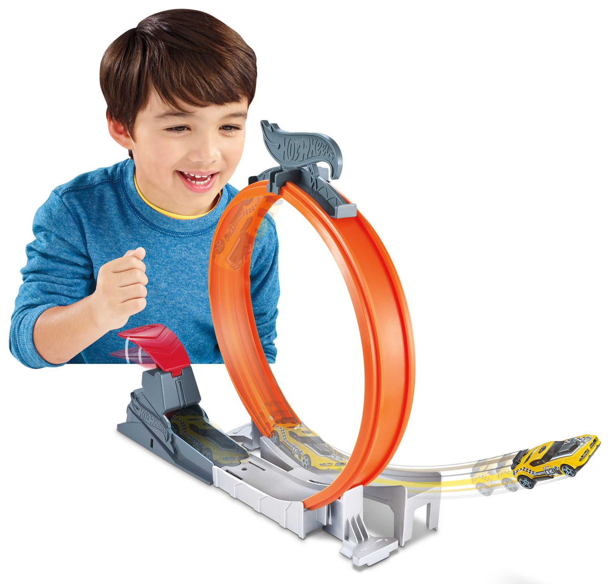 Hot Wheels Akrobasi Atlayışı Yarış Şeti Çemberli (Loop Star) FTH82