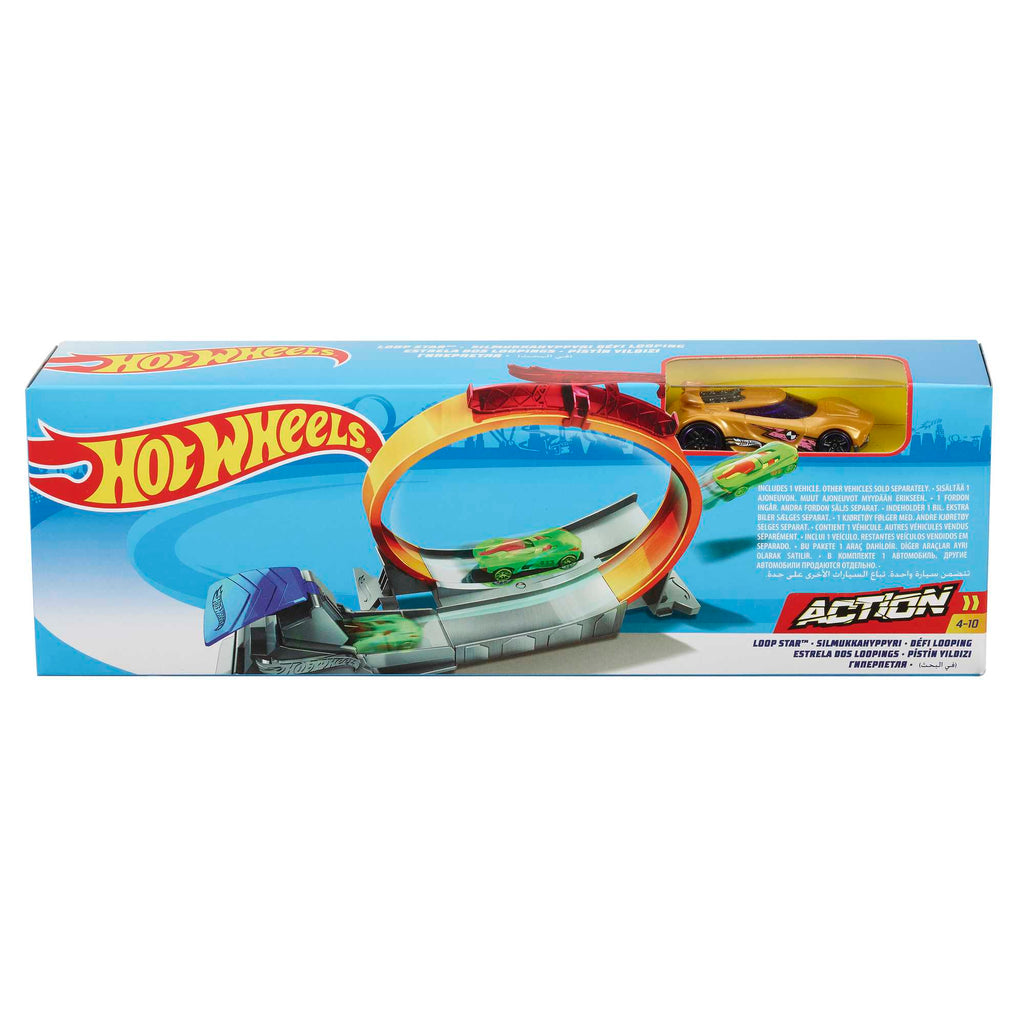Hot Wheels Akrobasi Atlayışı Yarış Şeti Çemberli (Loop Star) FTH82